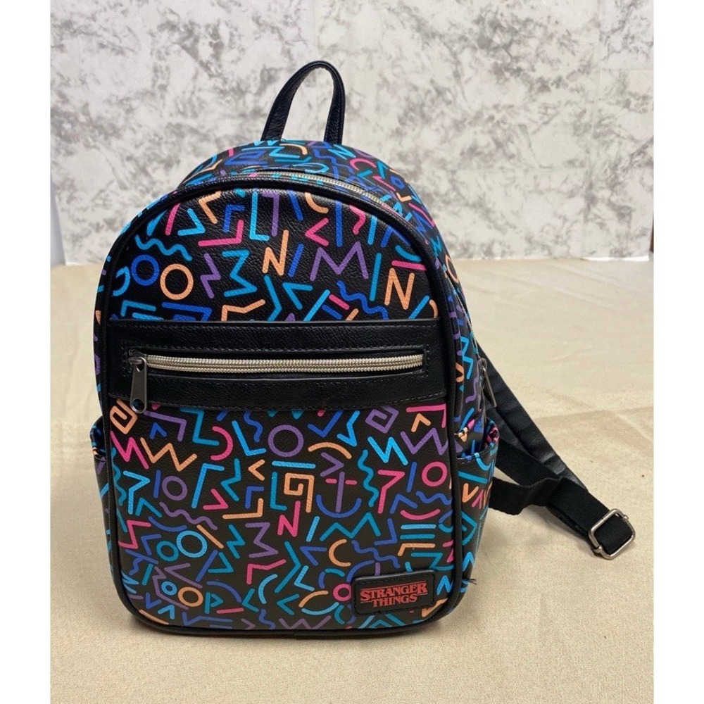 Funko Stranger Things Limited Edition Retro Mini Backpack Purse Black 2019
